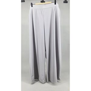 Halara Wide Leg‎ Pants Womens 3X Gray High Waisted Athleisure Loungewear Comfort